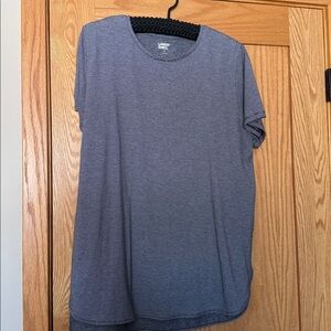 Lands' End Heathered Gray Tee